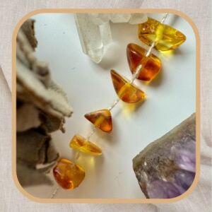 Ambre naturelle – Perles à l&rsquo;unité | Lithothérapie Protection