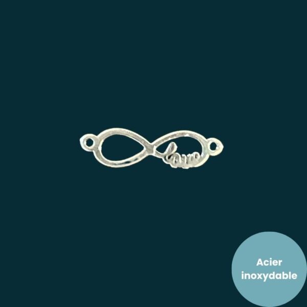 Connecteurs Infini "Love"