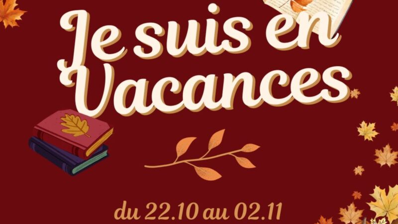 vacances une pause s'impose